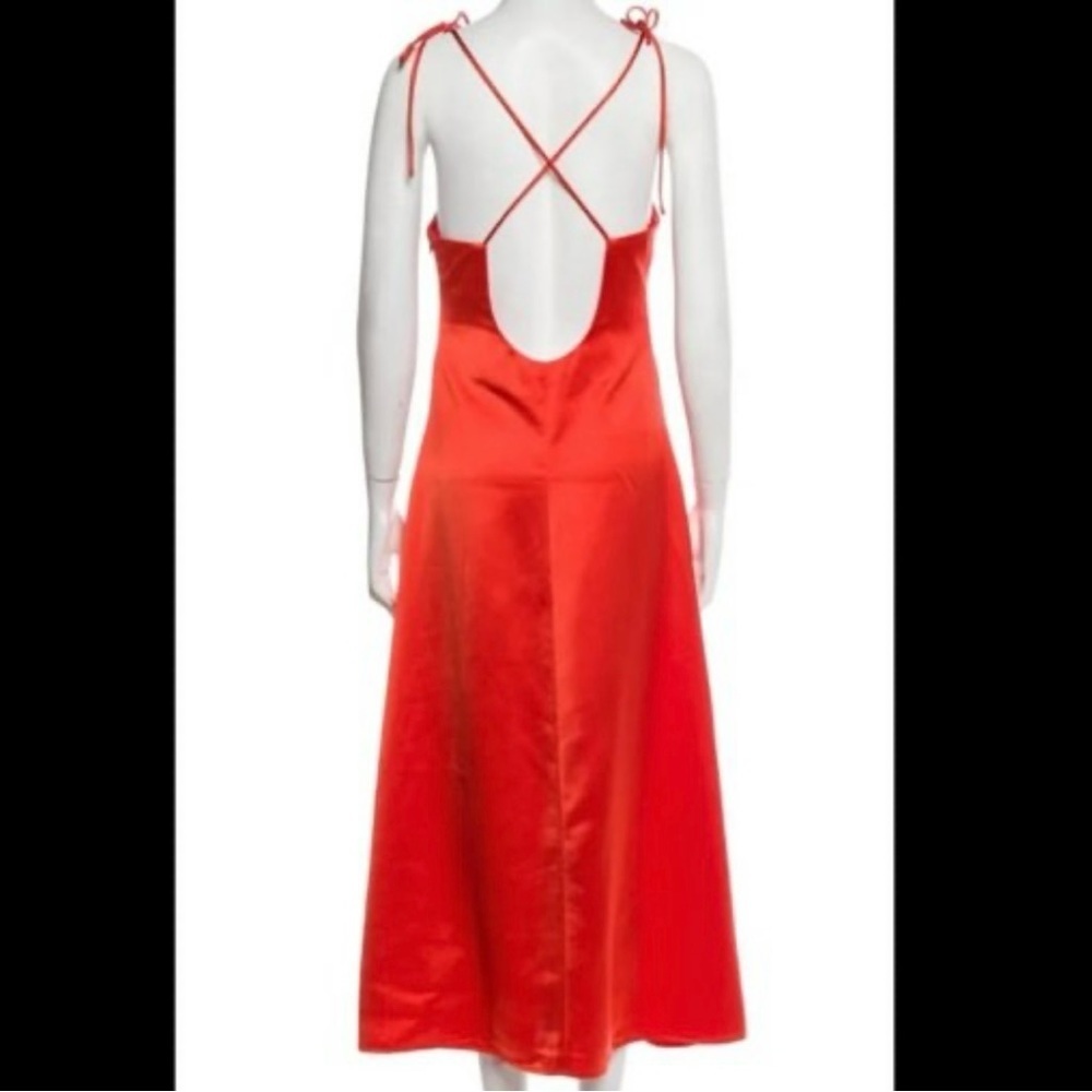 NWOT Jason Wu Women’s Rushed Front Strappy Dress - Picture 3 of 11